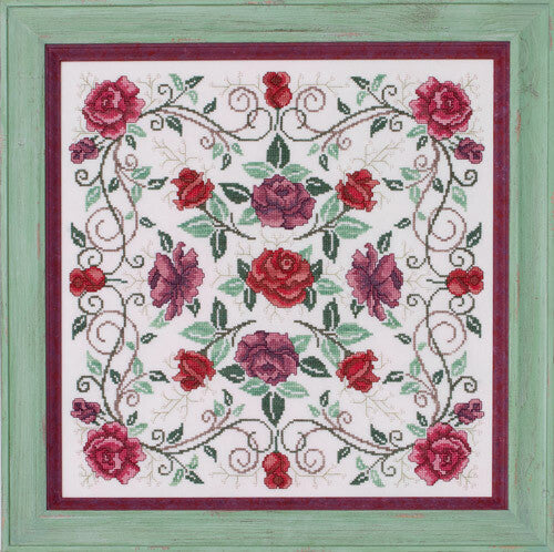 Rosaceae: The Rose Mandala