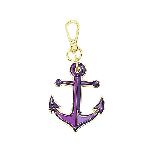 Floral Reef Anchors Aweigh Ultraviolet Bag Charm