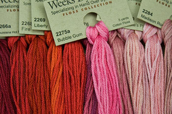 Weeks Dye Works Floss (A-M)