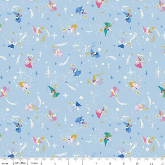 Little Brier Rose Fairies Blue Sparkle